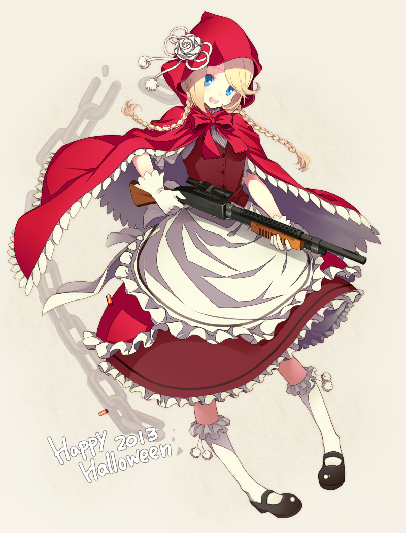 little red riding hood (original and 1 more) drawn by chimachi