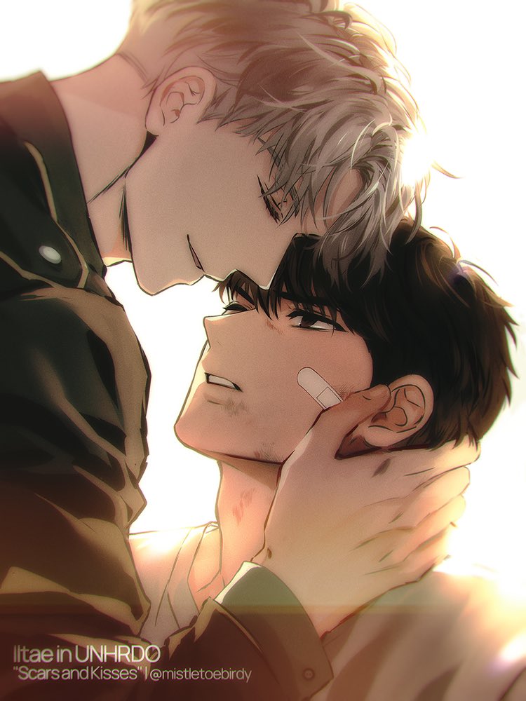 jeong taeui and ilay riegrow (passion) drawn by mistletoebirdy