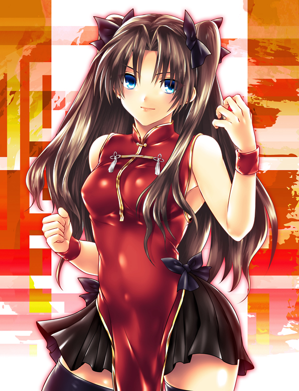 tohsaka rin (fate and 1 more) drawn by ty_1865