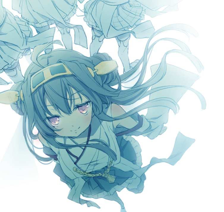 kongou, haruna, hiei, and kirishima (kantai collection) drawn by oppaimilk