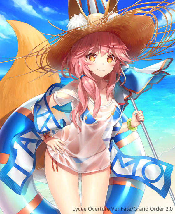 tamamo and tamamo no mae (fate and 1 more) drawn by kagachi_saku