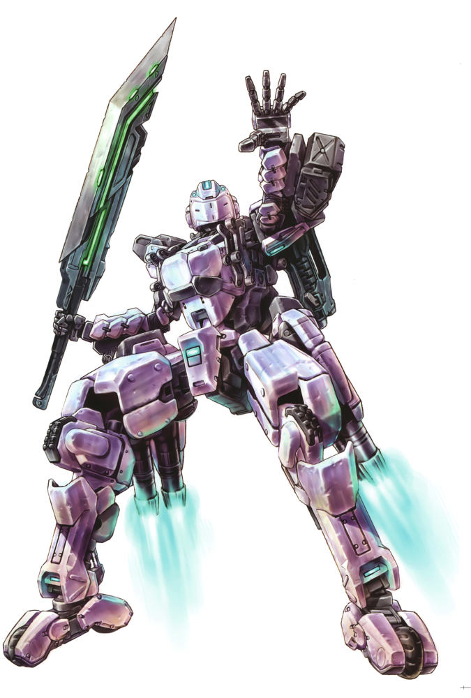 shrike v (border break) drawn by yamashita_shun'ya