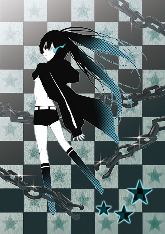 black rock shooter (black rock shooter) drawn by cho_bi