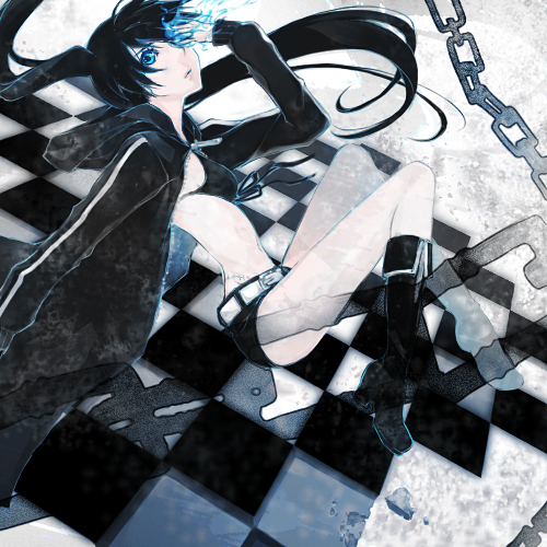 black rock shooter (black rock shooter) drawn by kurosawa_tomo