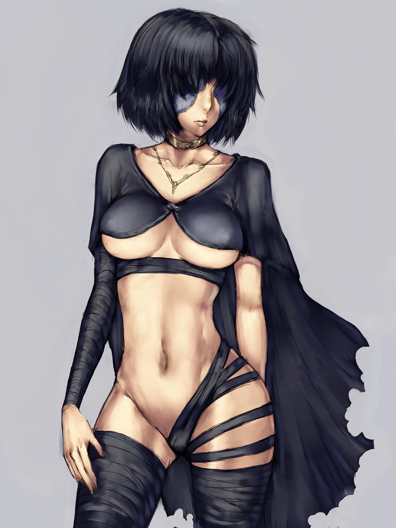 maiden in black (demon's souls) drawn by fumio_(rsqkr)