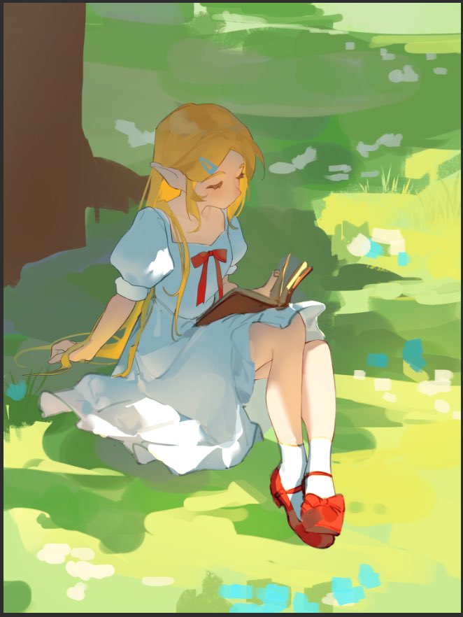 princess zelda (the legend of zelda and 1 more) drawn by yumiyumo3o