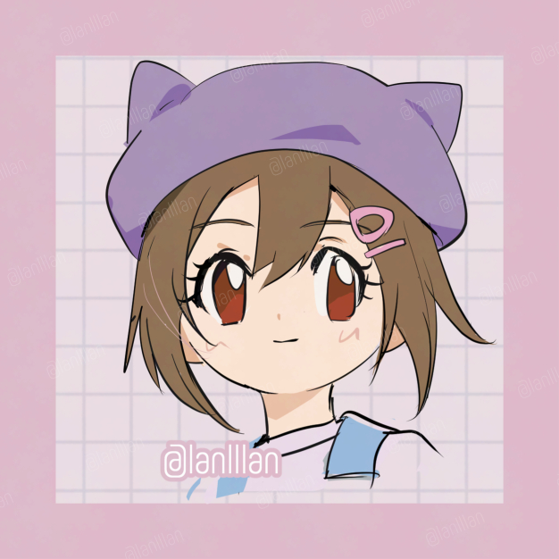 yagami hikari (digimon and 1 more) drawn by lanlllan