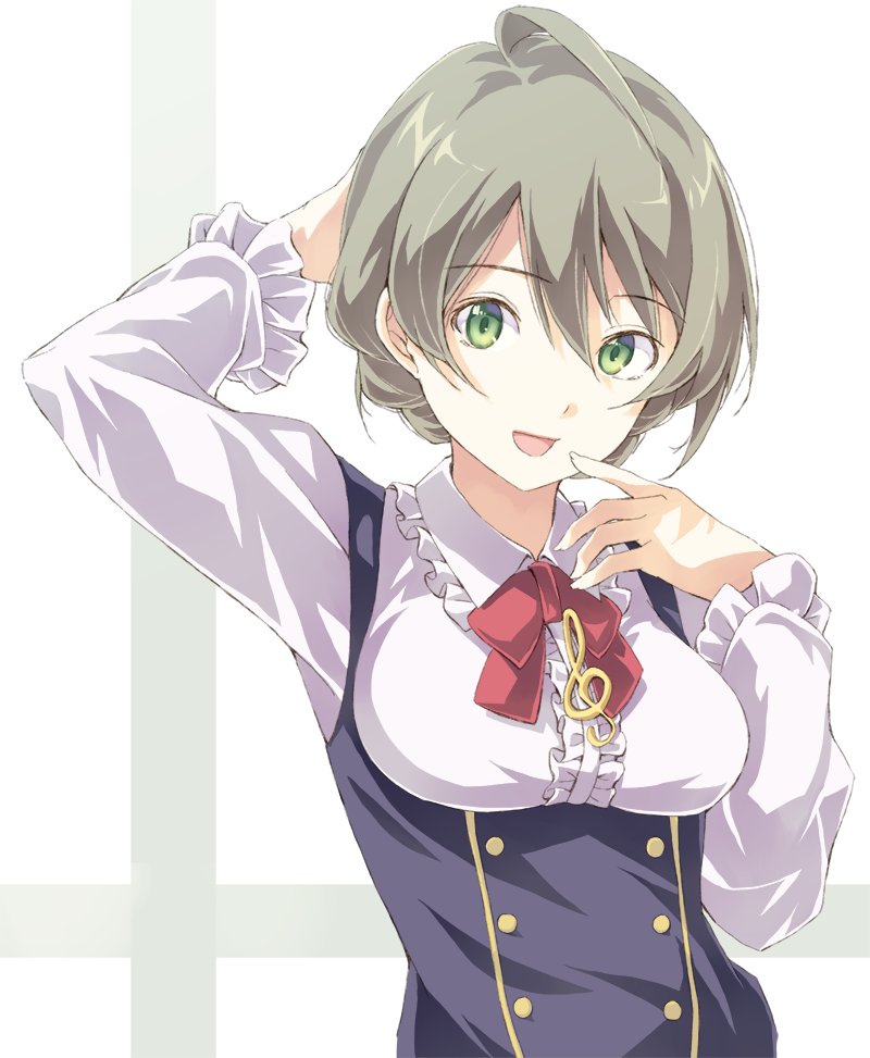 sakuramori kaori (idolmaster and 2 more) drawn by minasato_hibiki