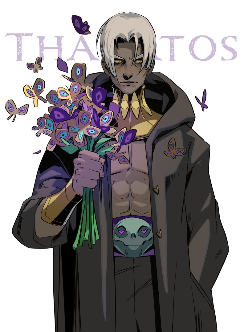thanatos (hades and 1 more) drawn by jen_zee