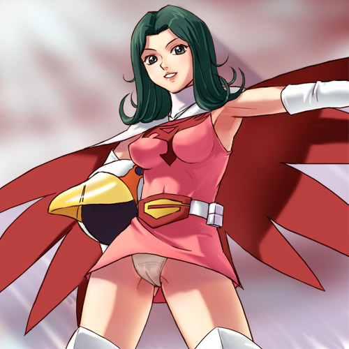 jun the swan (gatchaman) drawn by haruyama_kazunori