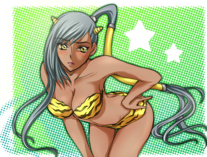 lum and villetta nu (code geass and 1 more) drawn by uzura_(suzukane)