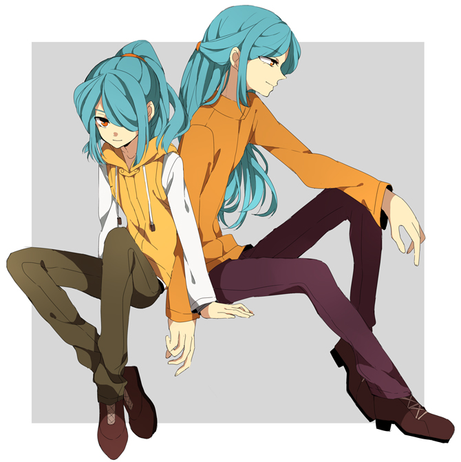 kazemaru ichirouta (inazuma eleven go and 1 more) drawn by yorozuyozu