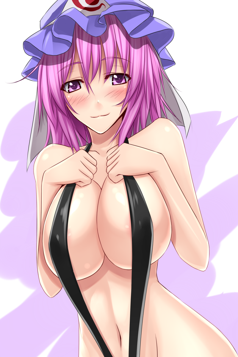 saigyouji yuyuko (touhou) drawn by akitsuki_karasu
