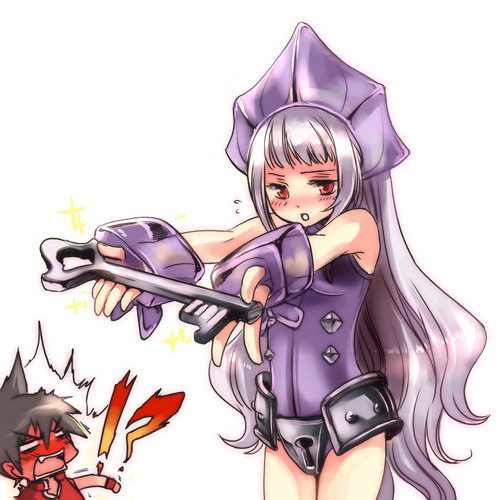 iron maiden jeanne and tao ren (shaman king) drawn by szuinyo
