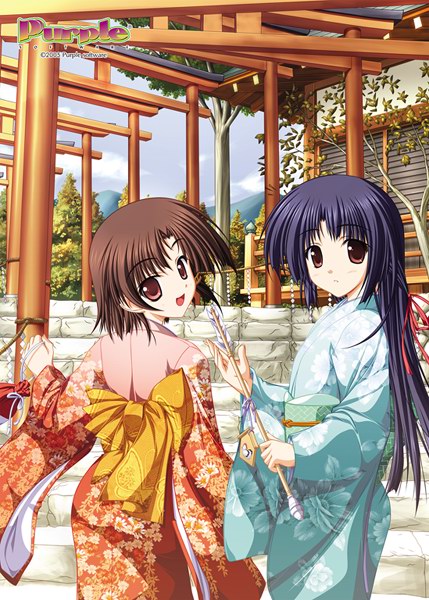 niiyama aoi and nanjou ibuki (akiiro renka) drawn by tsukimori_hiro