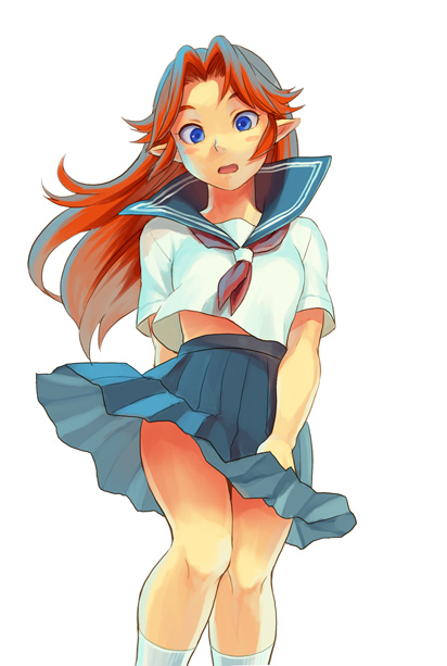 malon (the legend of zelda and 1 more) drawn by shiwashiwa_no_kinchakubukuru