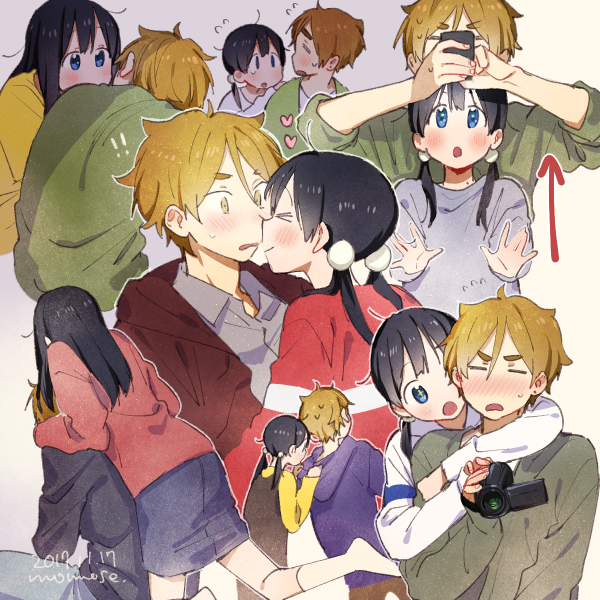 kitashirakawa tamako and ooji mochizou (tamako market) drawn by momose_(oqo)