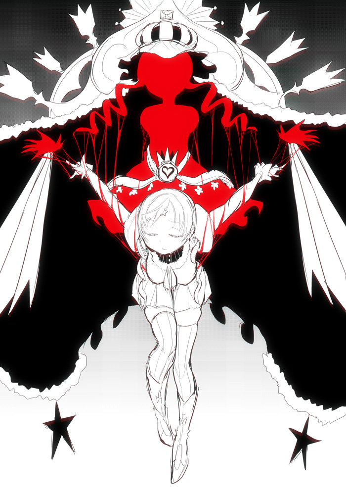 tomoe mami and holy mami (mahou shoujo madoka magica and 1 more) drawn by ken_(koala)