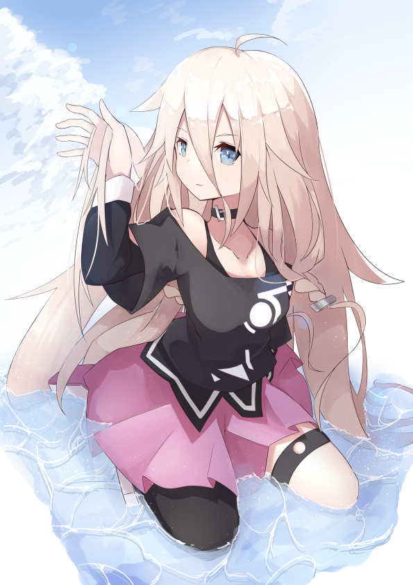 ia (vocaloid and 1 more) drawn by kashisuover