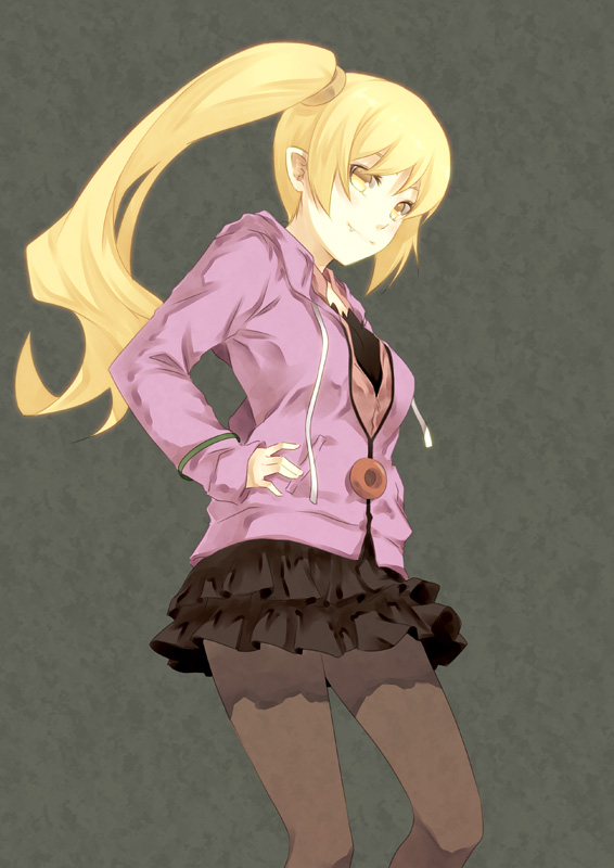 oshino shinobu (monogatari and 1 more) drawn by kouji_(campus_life)