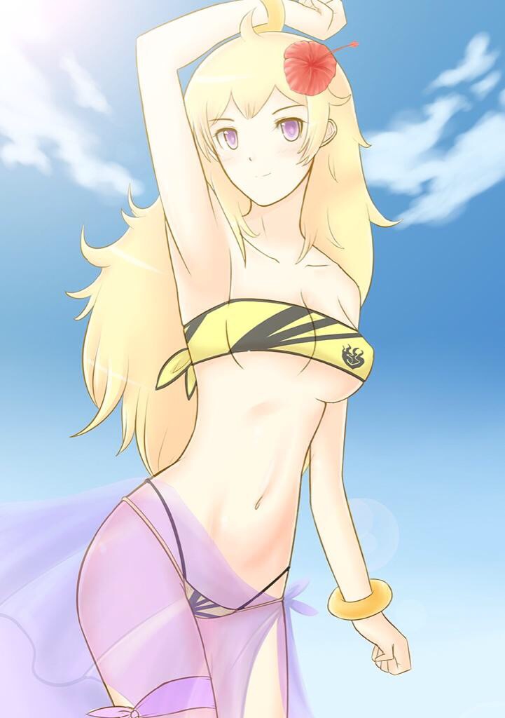 yang xiao long (rwby) drawn by cat_with_a_brush
