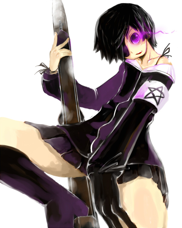 black matagi (black rock shooter) drawn by metaborikkumen