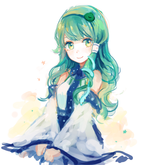 kochiya sanae (touhou) drawn by mozukuzu_(manukedori)