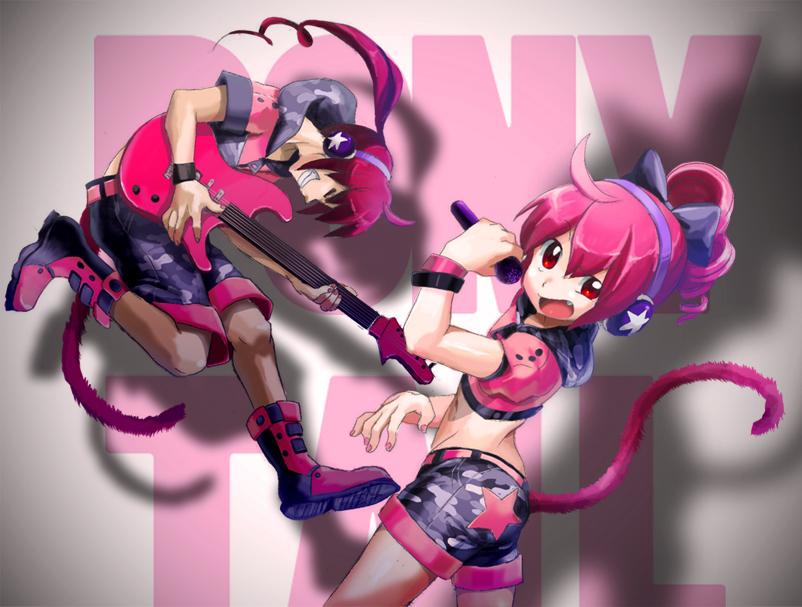 kasane teto and kasane ted (utau) drawn by yu@