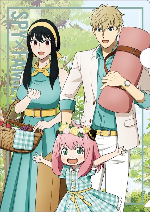 yor briar, anya, and twilight (spy x family)
