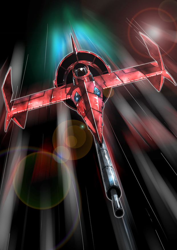 swordfish ii (cowboy bebop) drawn by masamu_(leonore69)