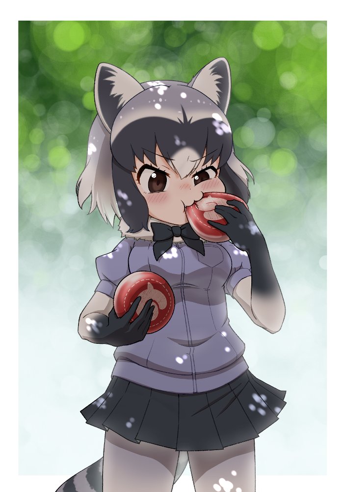 common raccoon (kemono friends and 1 more) drawn by hoshino_mitsuki