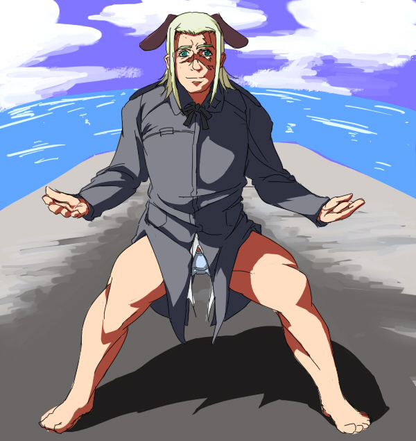 gertrud barkhorn and gerd frentzen (world witches series and 2 more) drawn by enemagura_kiku_hiro