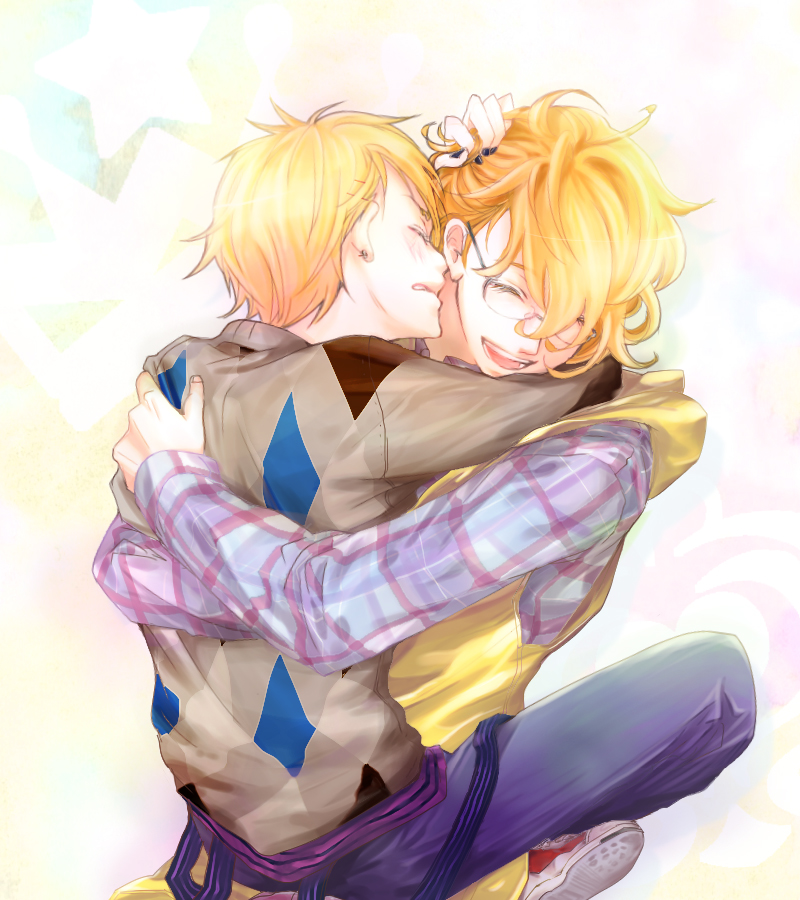 kurusu shou and shinomiya natsuki (uta no prince-sama) drawn by naramoto