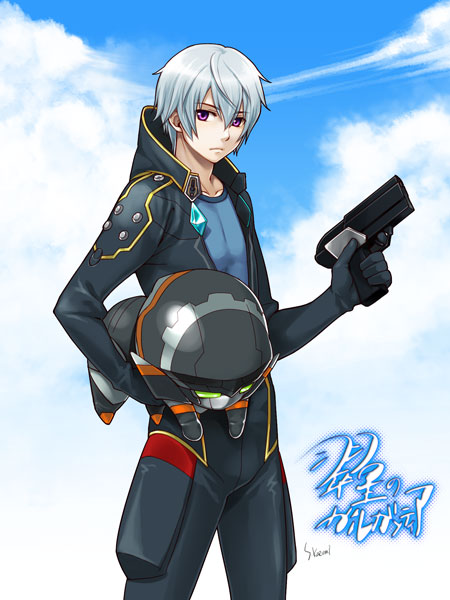 ledo and chamber (suisei no gargantia) drawn by momiji_seta