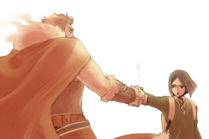 iskandar and waver velvet (fate and 1 more) drawn by gucha_(netsu)