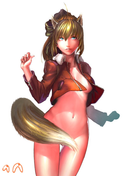 artoria pendragon, saber, holo, and ryougi shiki (fate and 3 more) drawn by jiemaowanwan