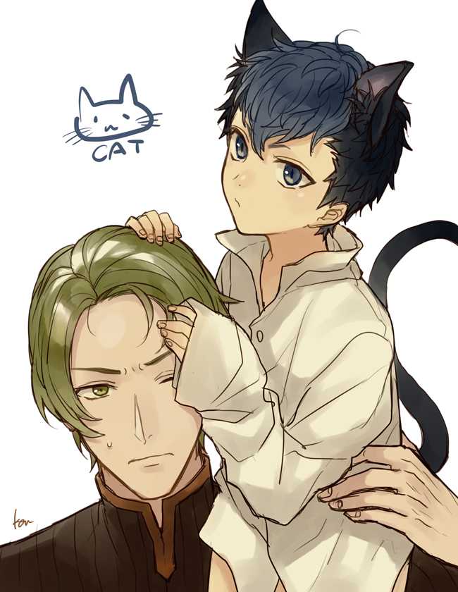 python and forsyth (fire emblem and 1 more) drawn by akke