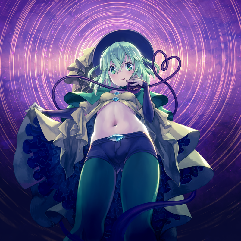 komeiji koishi (touhou) drawn by kutori_pan'ya