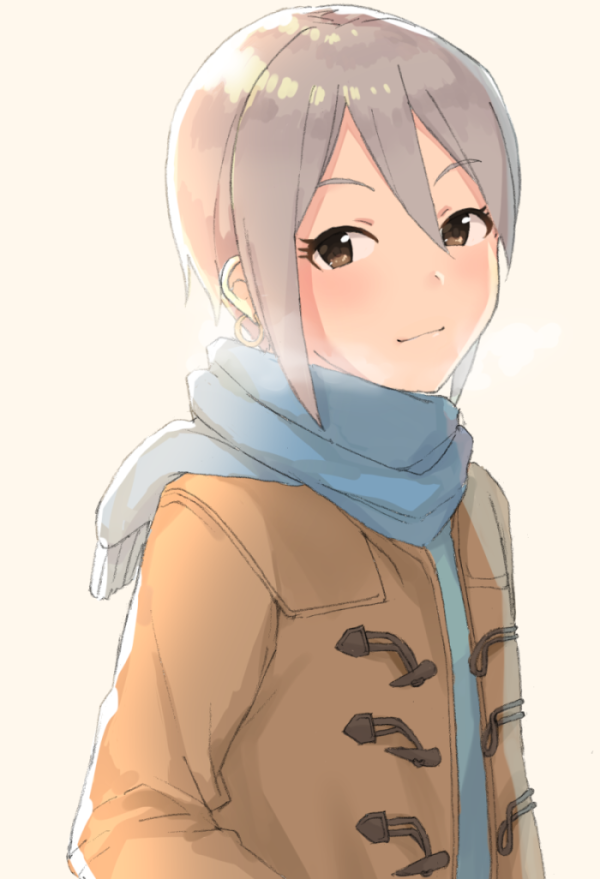 shiomi syuko (idolmaster and 1 more) drawn by akii