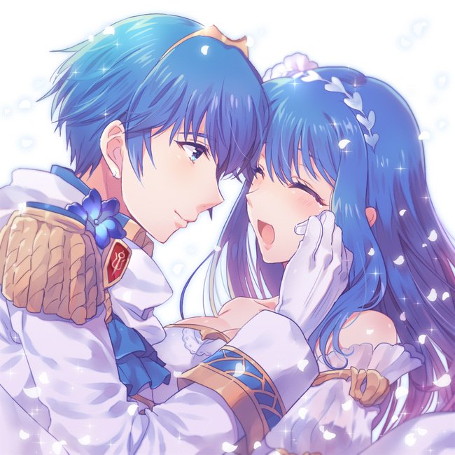 marth and caeda (fire emblem and 2 more) drawn by awayuki_ramika