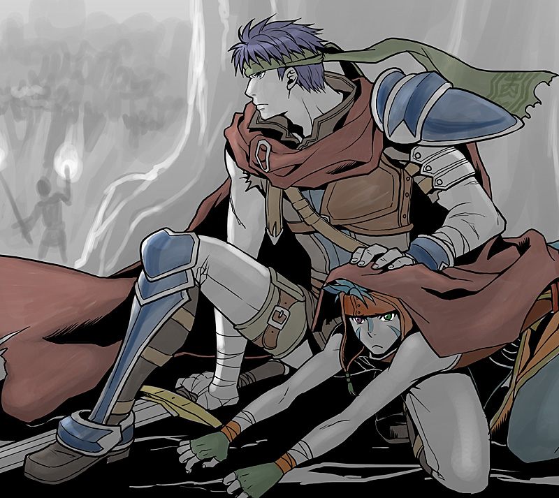 ike and ranulf (fire emblem and 1 more)