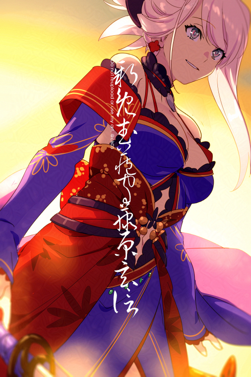 miyamoto musashi (fate and 1 more) drawn by echo_(circa)
