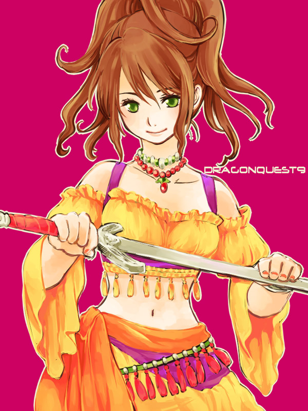 heroine and minstrel (dragon quest and 1 more) drawn by yukaris