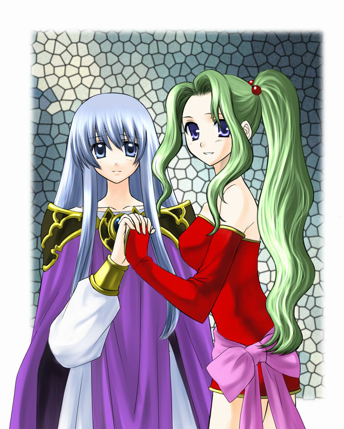 terra branford and julia (fire emblem and 3 more) drawn by bo_(774berry)