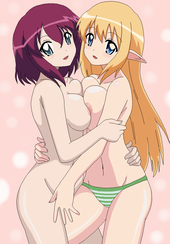 tiffania westwood and henrietta de tristain (zero no tsukaima) drawn by kuro_hopper