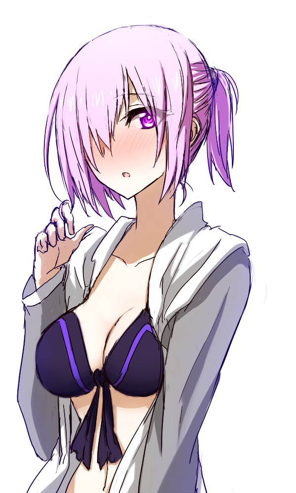 mash kyrielight (fate and 1 more) drawn by himo