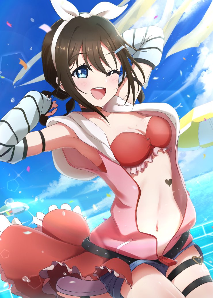 osaka shizuku (love live! and 2 more) drawn by satolive20