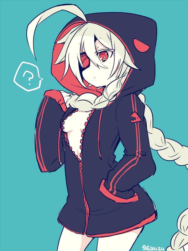 nu-13 and dead spike (blazblue) drawn by kuro_yuzu