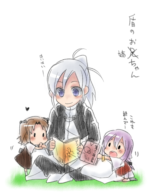 sion eltnam, yumizuka satsuki, sion eltnam atlasia, and riesbyfe stridberg (tsukihime and 1 more) drawn by 6_(yuchae)