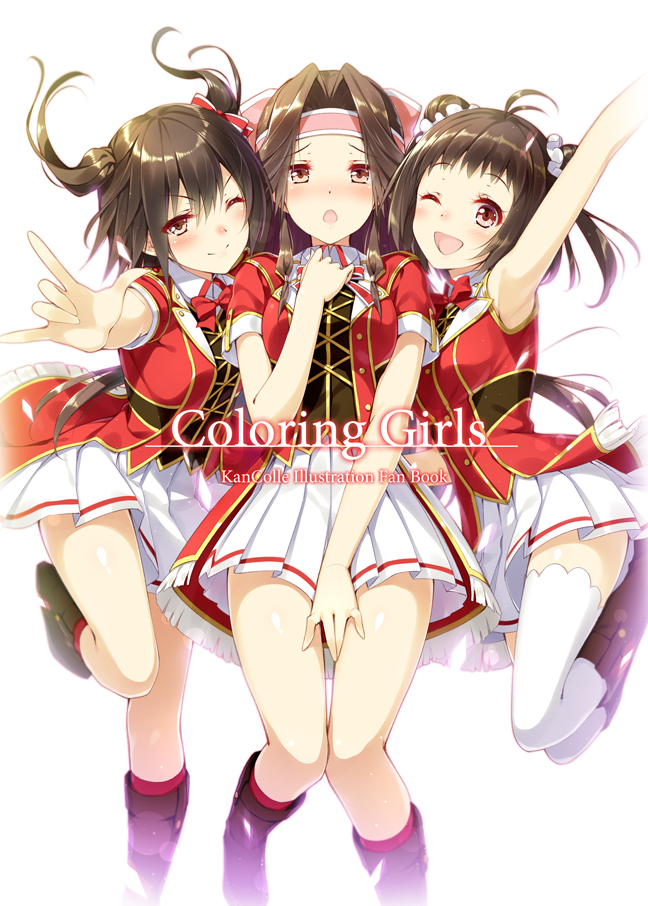 sendai, naka, and jintsuu (kantai collection and 2 more) drawn by huyukaaki